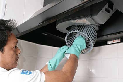 ベアーズの換気扇クリーニング