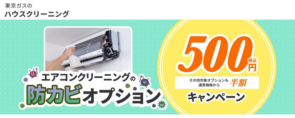 防カビオプションが500円