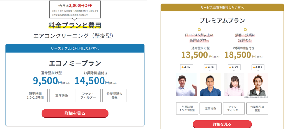 ユアマイスターとくらしのマーケット