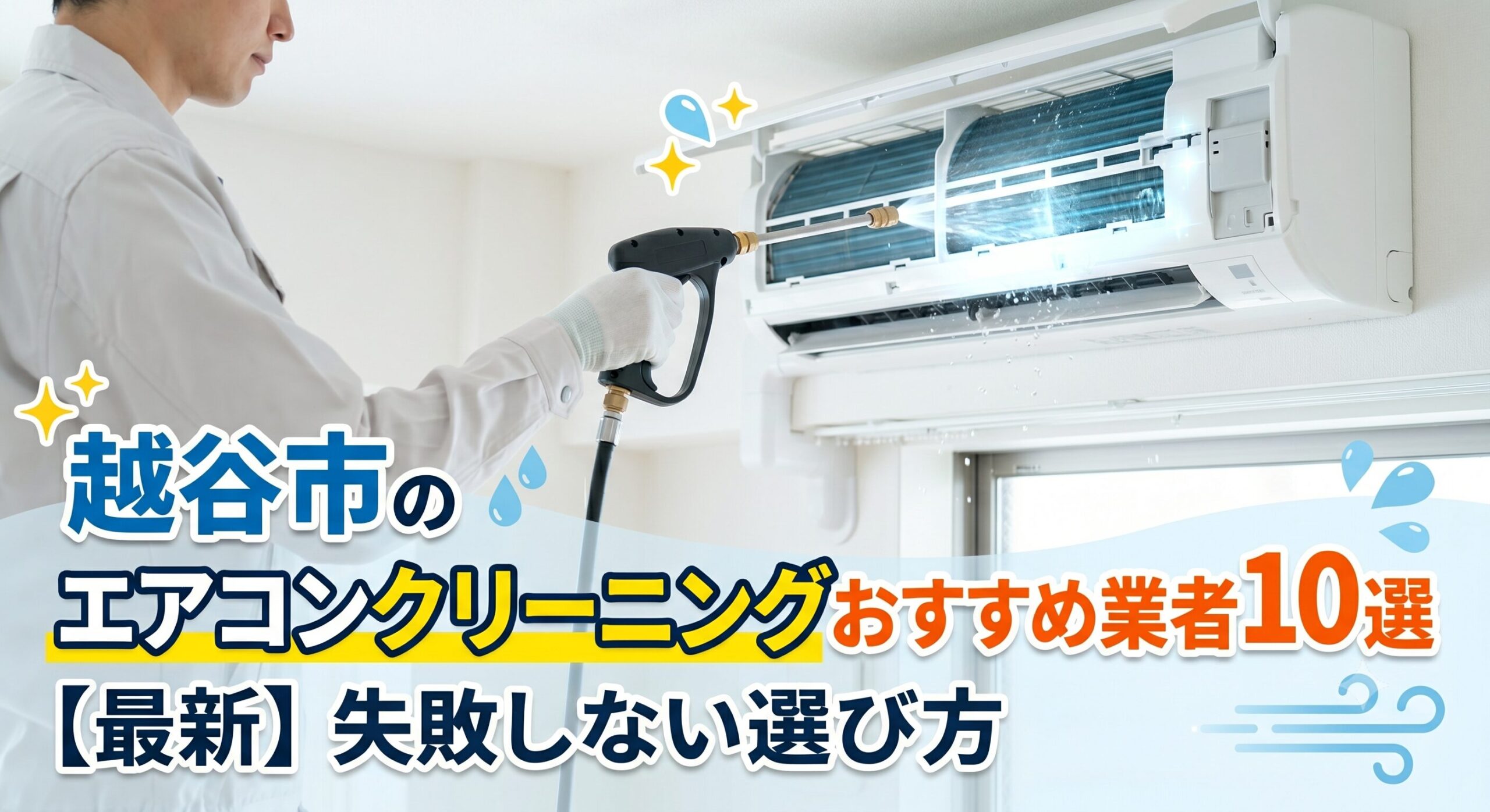 越谷市のエアコンクリーニングおすすめ業者
